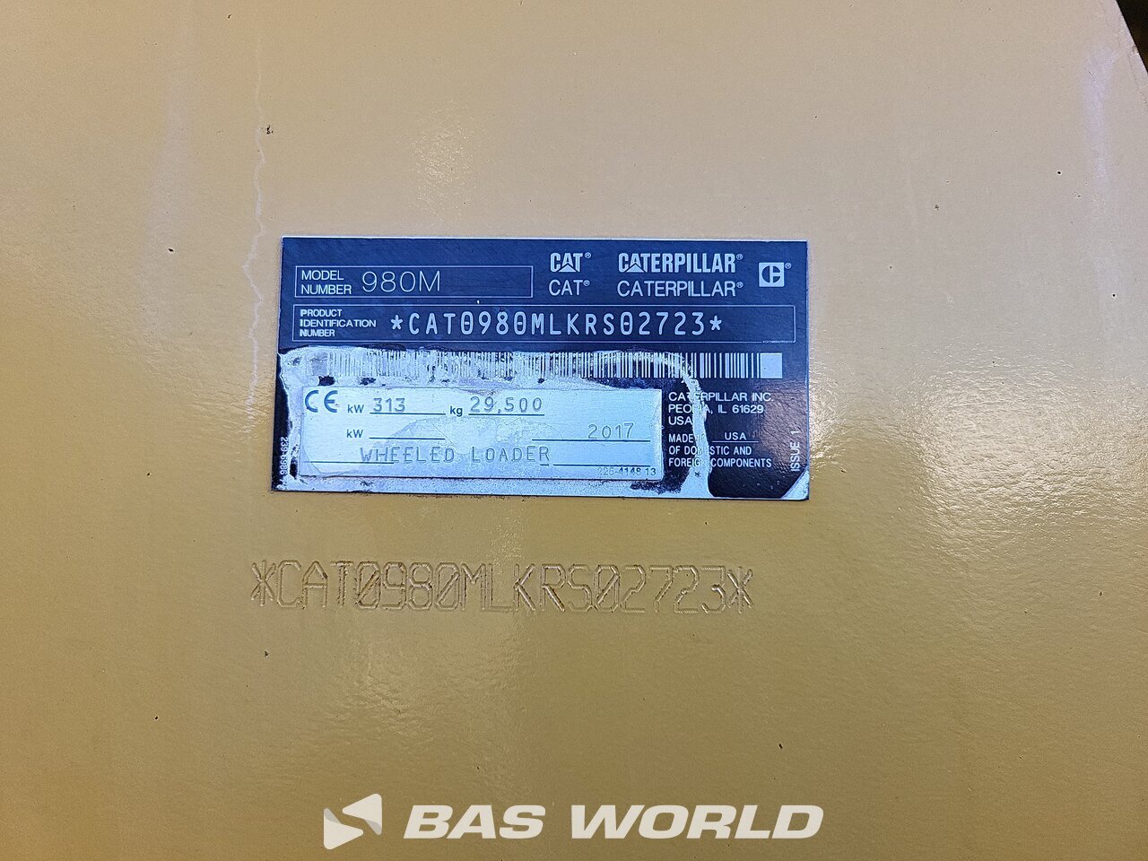 Other : Caterpillar 980 M Chargeuse sur pneus