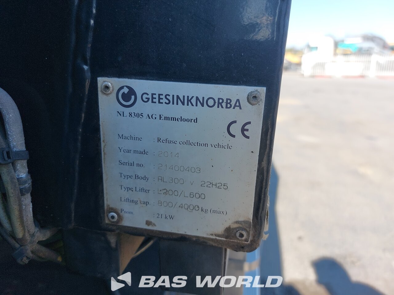 Other : Mercedes Econic 2635 Śmieciarka