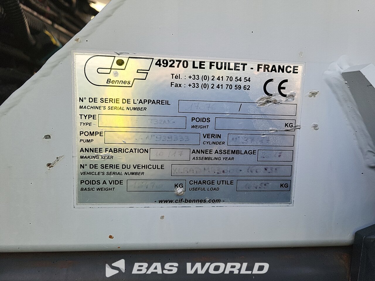 Other : DAF CF 510 Camion ribaltabile