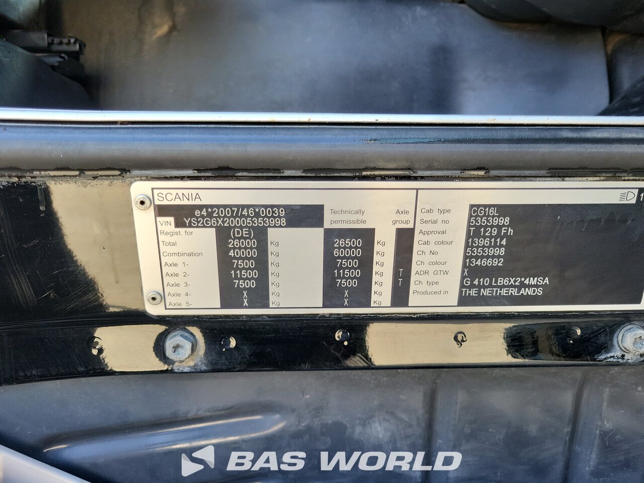 Other : Scania G410 لودر ناقل