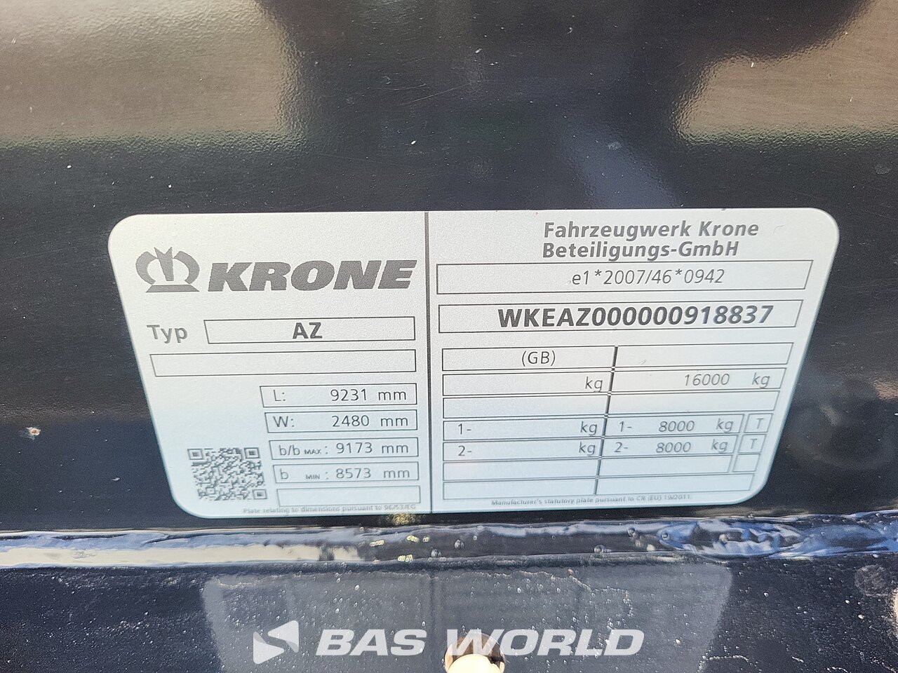 Other : Krone حاويات النقل