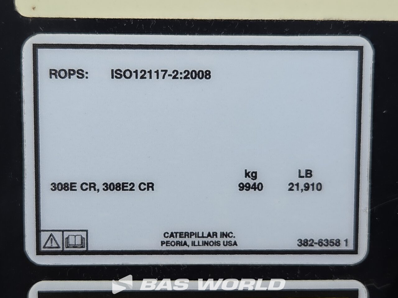 Other : Caterpillar 308 E2 CR Minigrävare