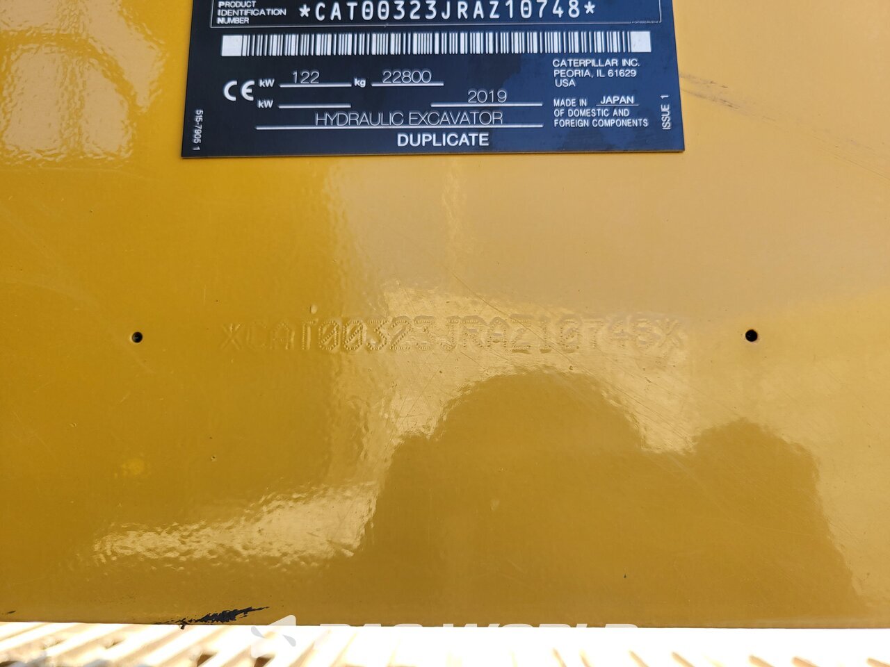 Other : Caterpillar 323 -07B Bageri gusjeničari