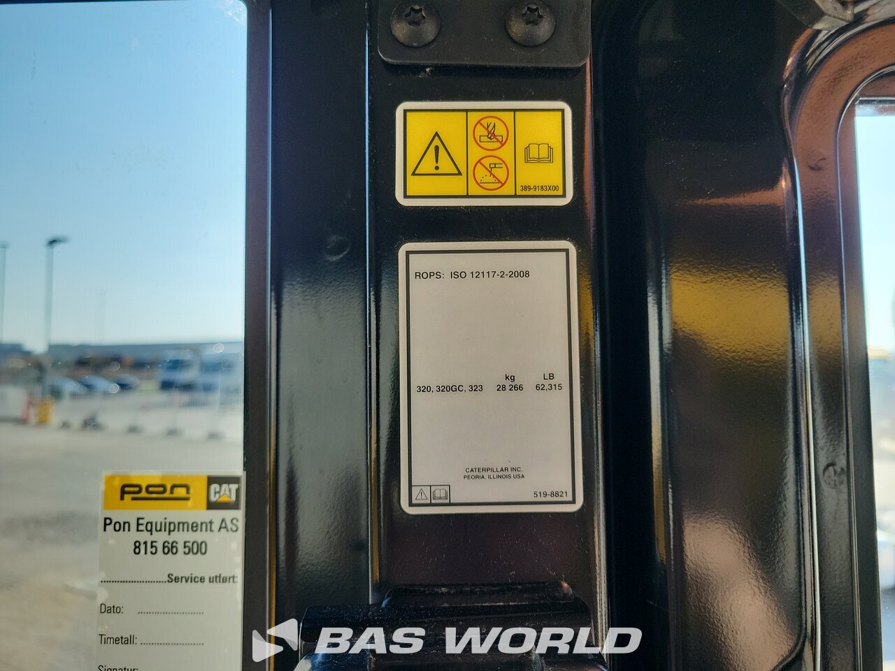 Other : Caterpillar 323 -07B Bageri gusjeničari