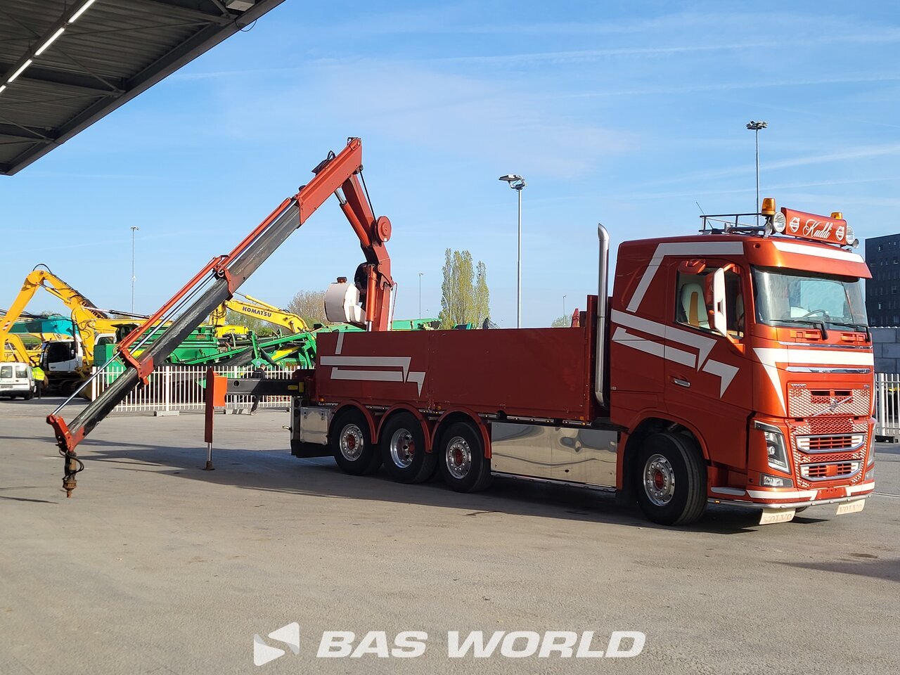 Other : Volvo FH16 750 Avolavakuorma-auto