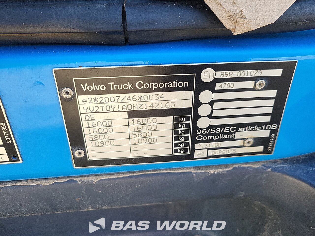 Other : Volvo FL 280 šasija kamiona