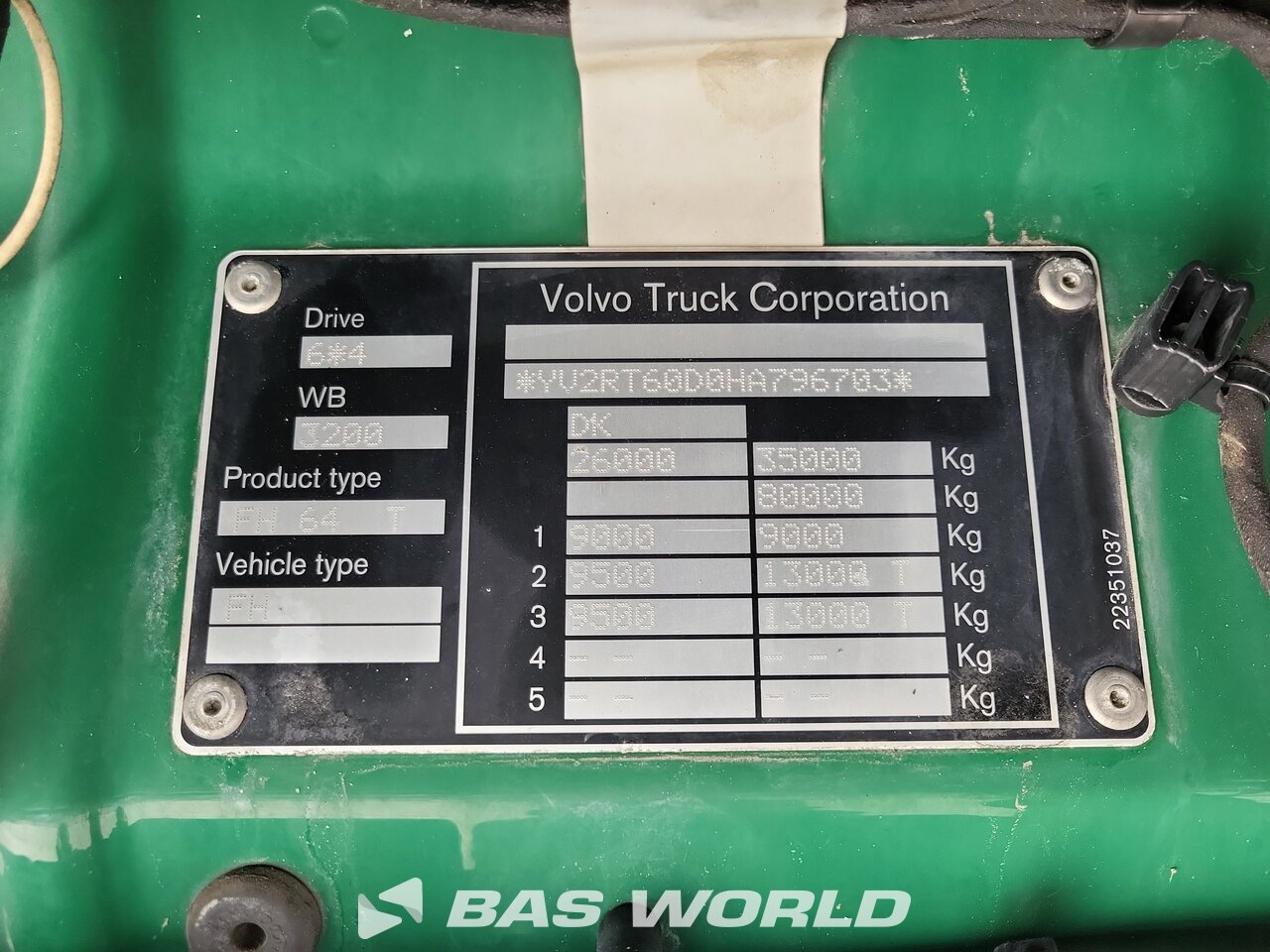 Other : Volvo FH 540 tegljač