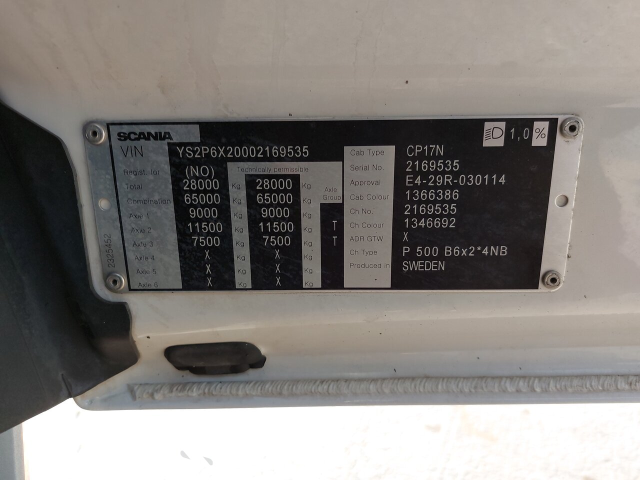 Other : Scania P500 Camion à Caisse Mobile