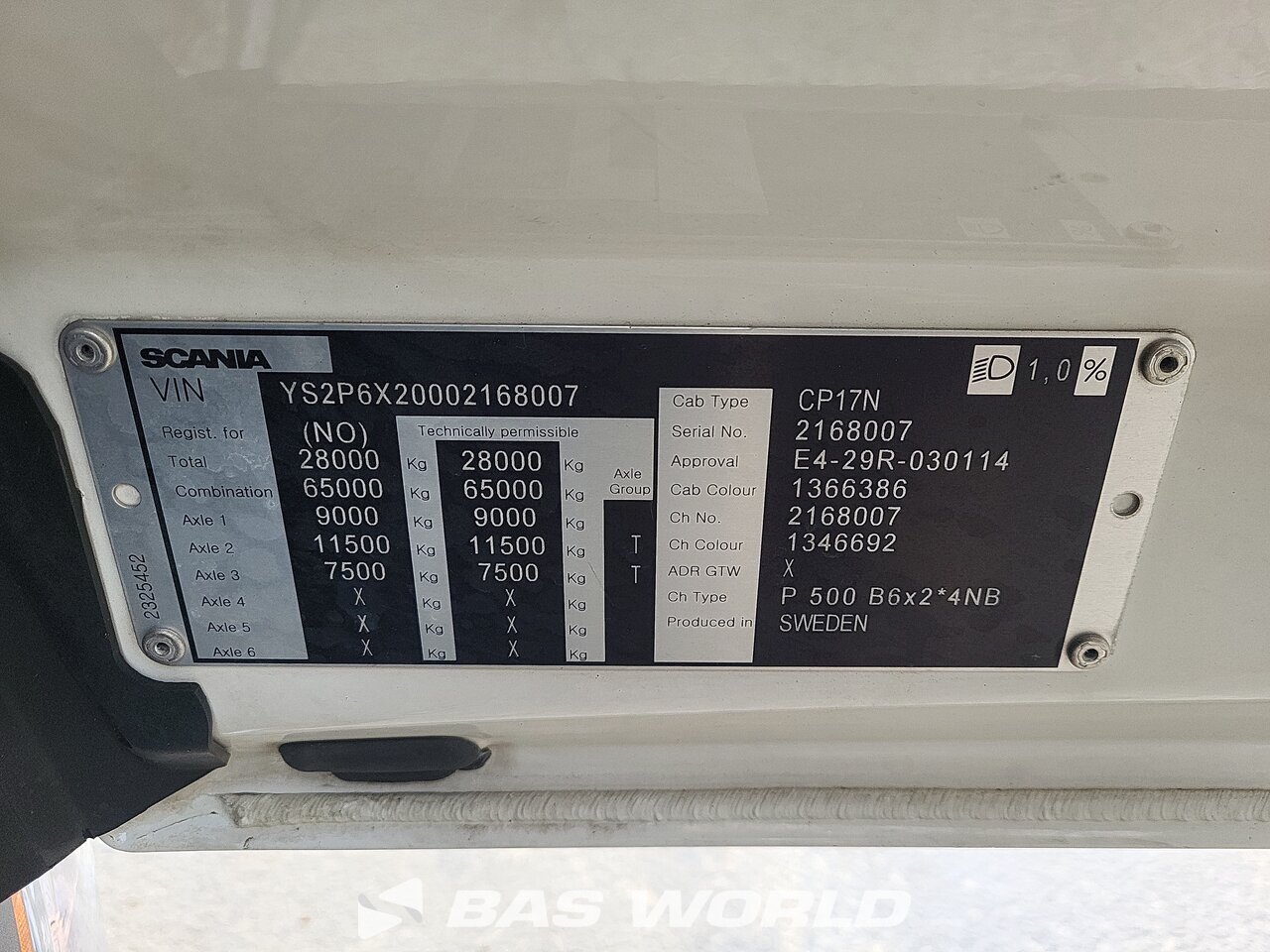 Other : Scania P500 Swap body trucks