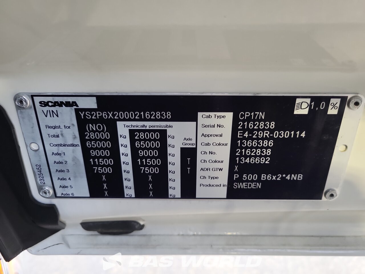 Other : Scania P500 Swap body trucks