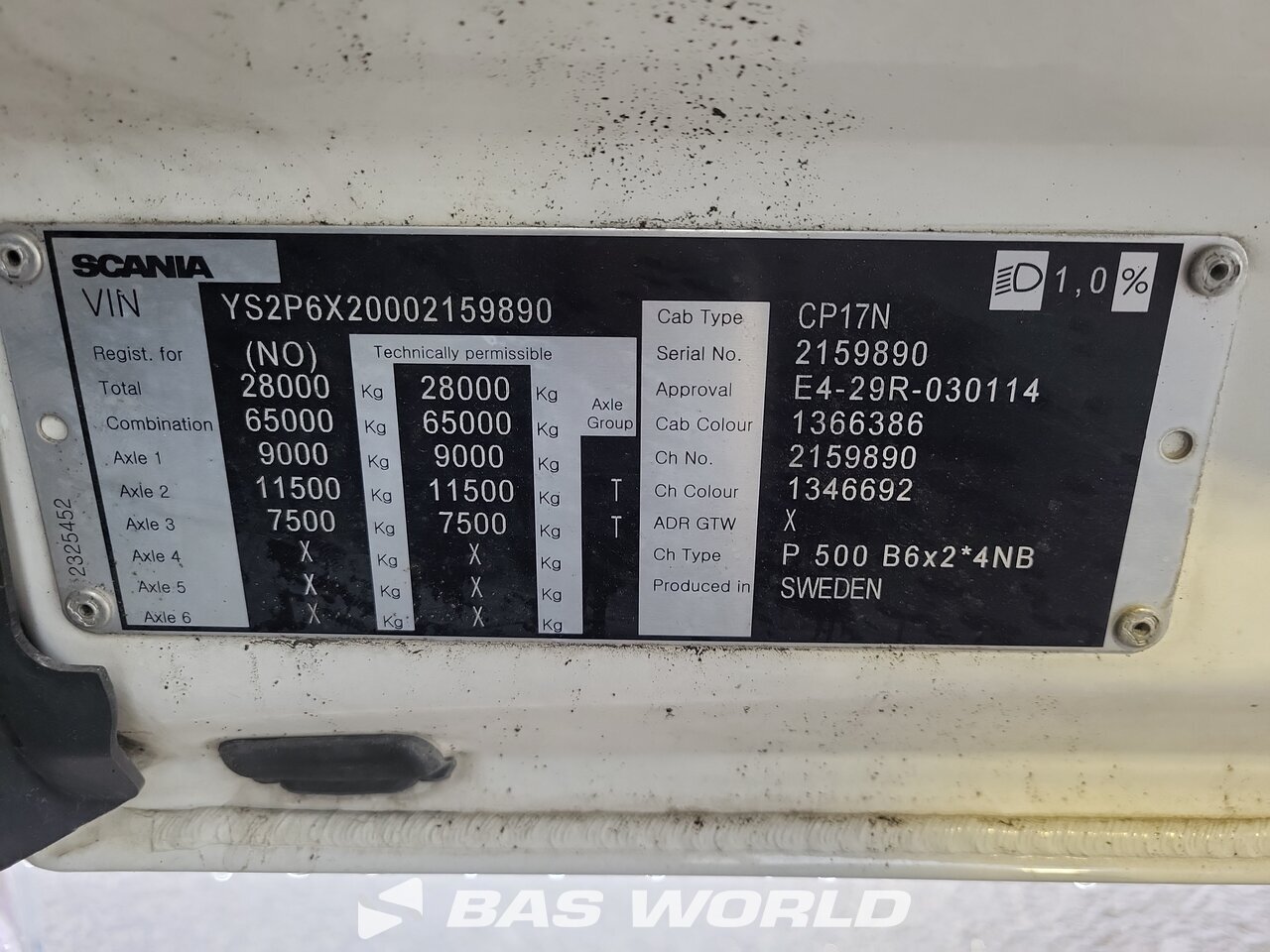 Other : Scania P500 Swap body trucks