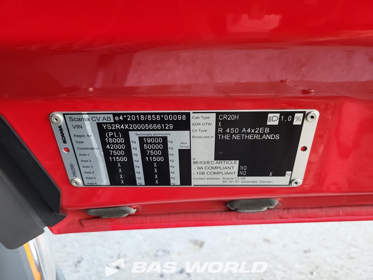 Other : Scania R450 Trækker