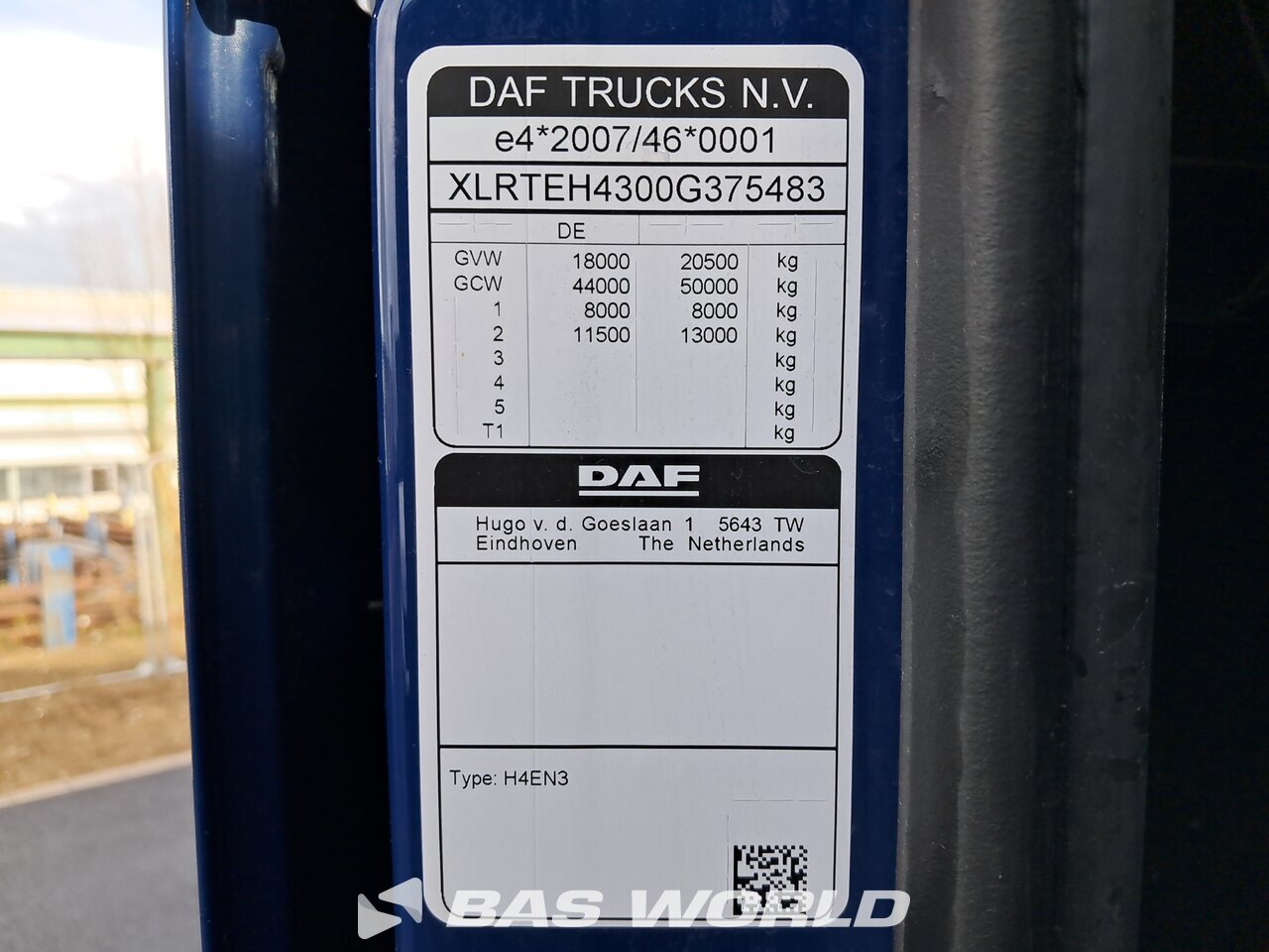 Other : DAF XF 480 tegljač