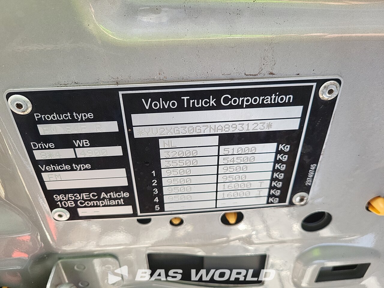 Other : Volvo FMX 500 Kipper vrachtwagen