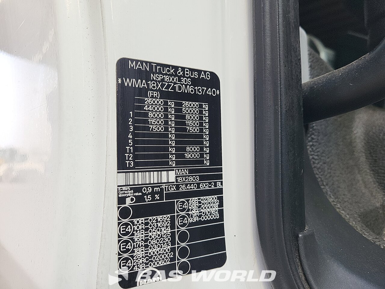 Other : MAN TGX 26.440 شاحنات مسطحة