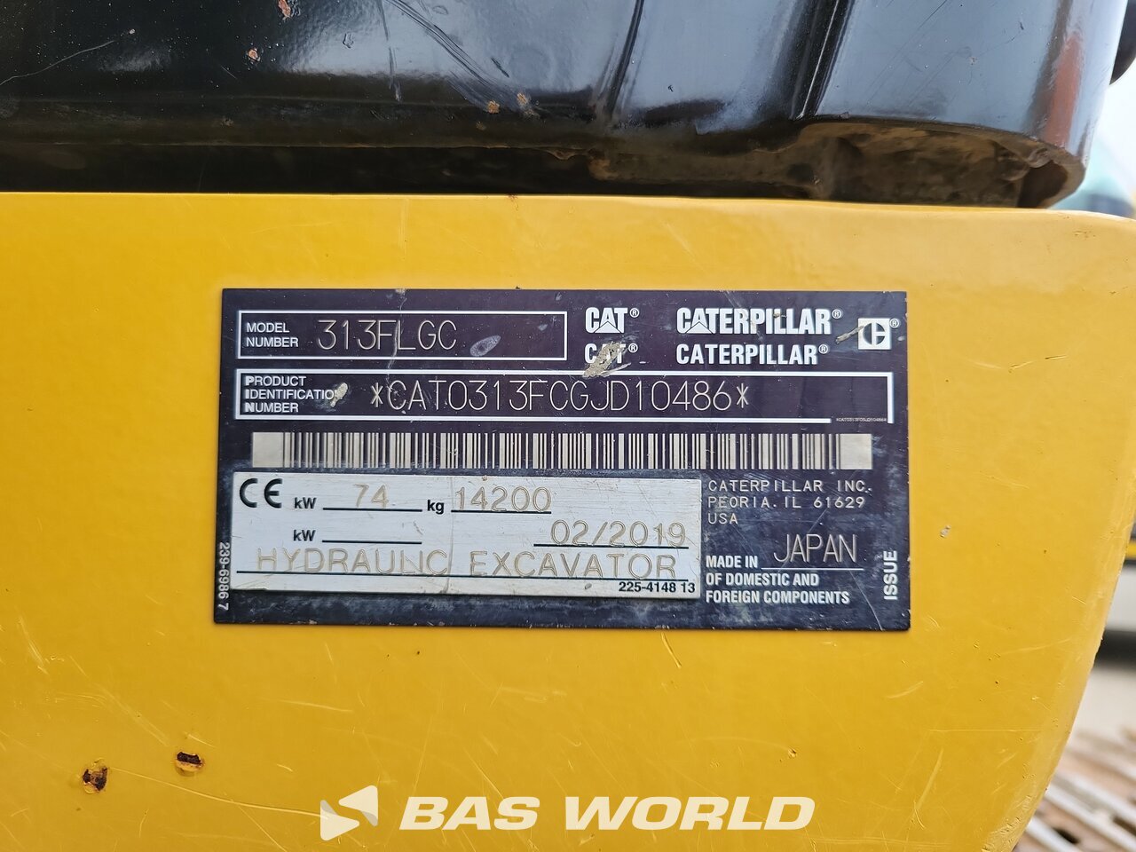 Other : Caterpillar 313 F L GC Bageri gusjeničari