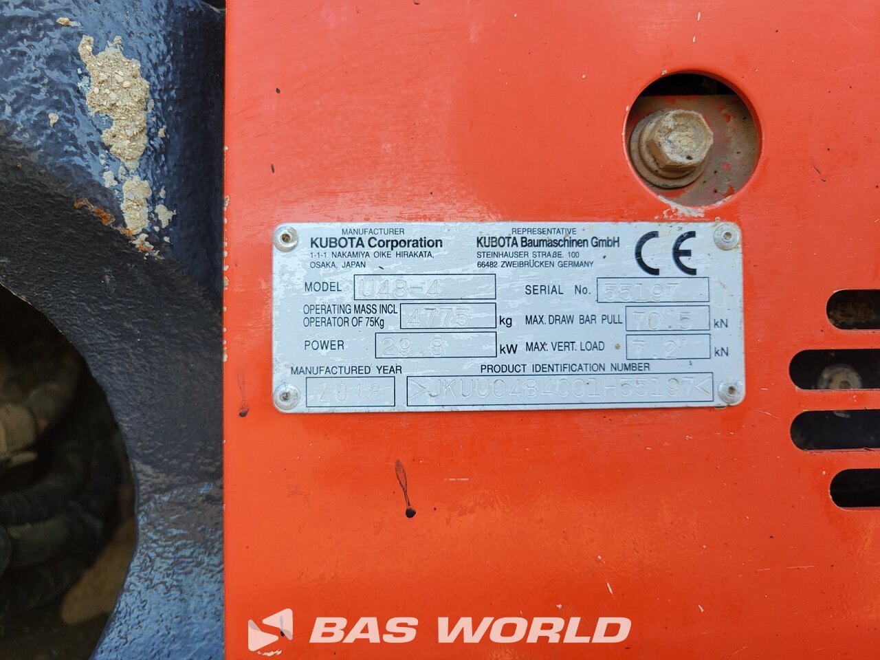Other : Kubota U48-4 Mini Escavadora <10t