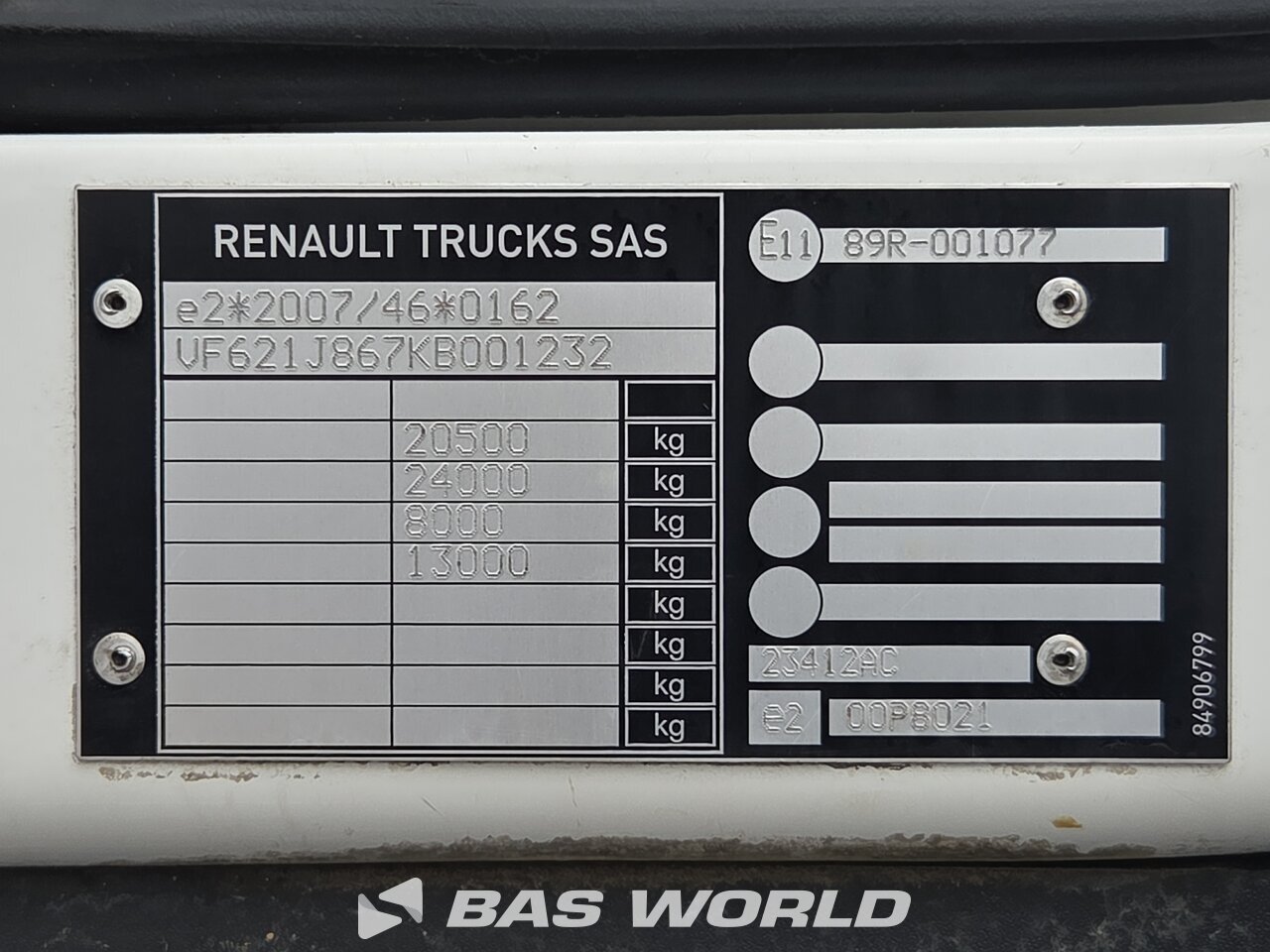 Other : Renault C 280 شاحنات مسطحة