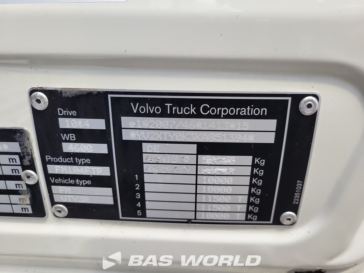 Other : Volvo FMX 460 Бетоновоз камион