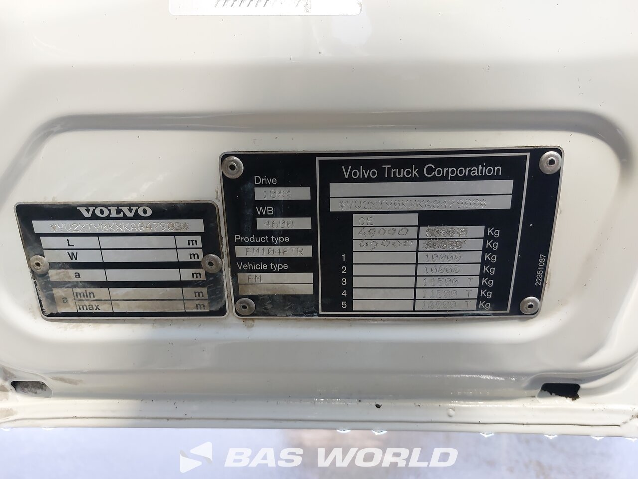 Other : Volvo FMX 460 Ciężarówka betoniarka