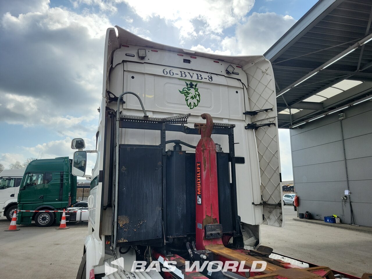 Other : Scania R580 hooklift truck