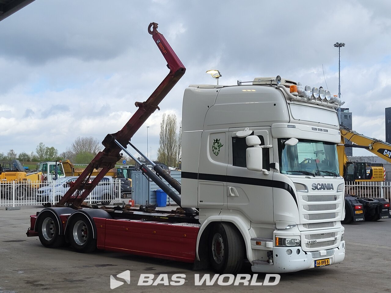 Other : Scania R580 hooklift truck