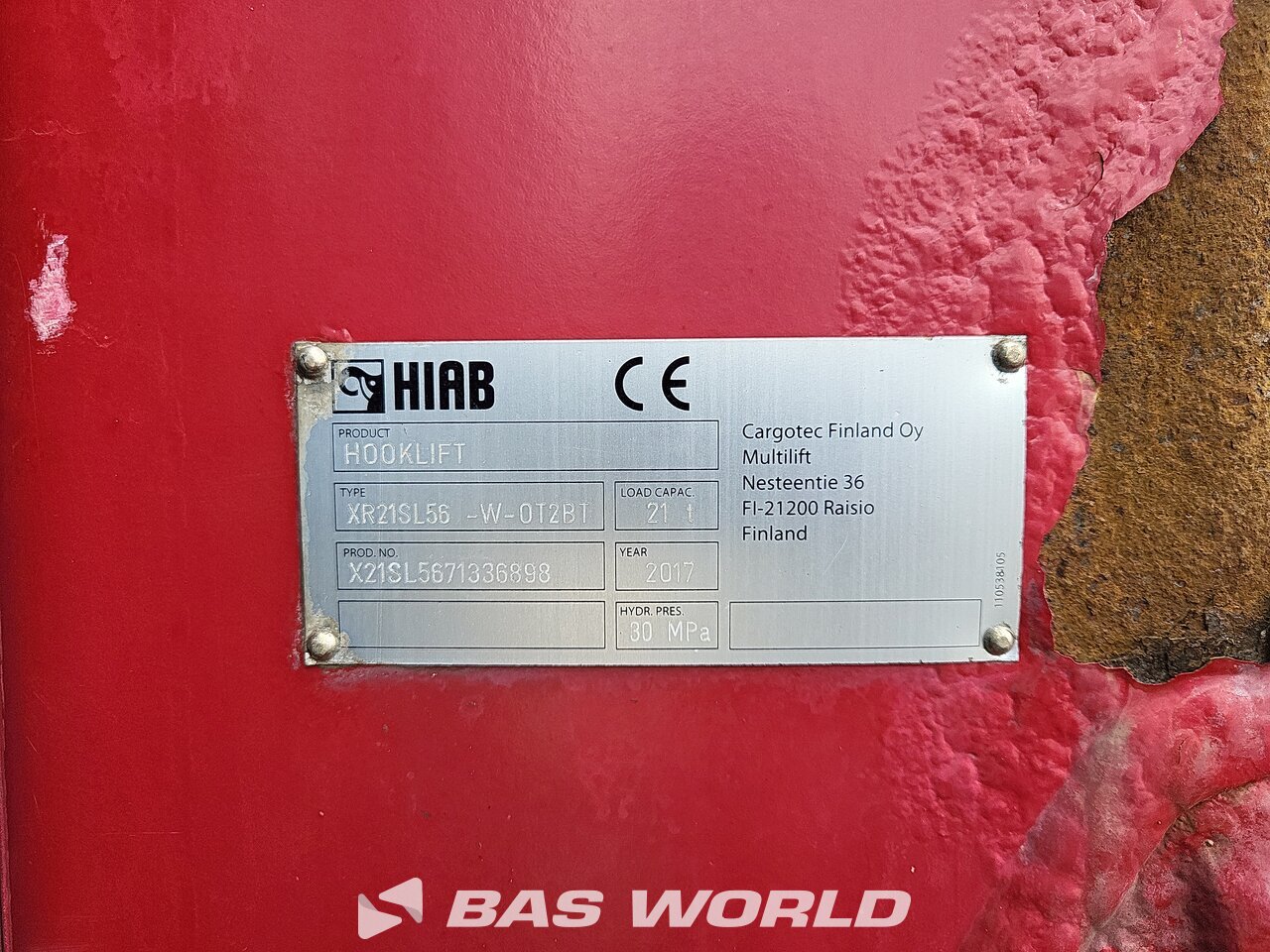 Other : Scania R580 hooklift truck