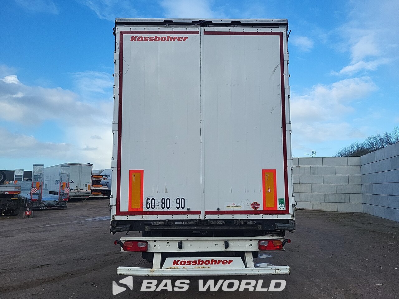 Other : Kässbohrer CXL050R123 Curtainside semi-trailer