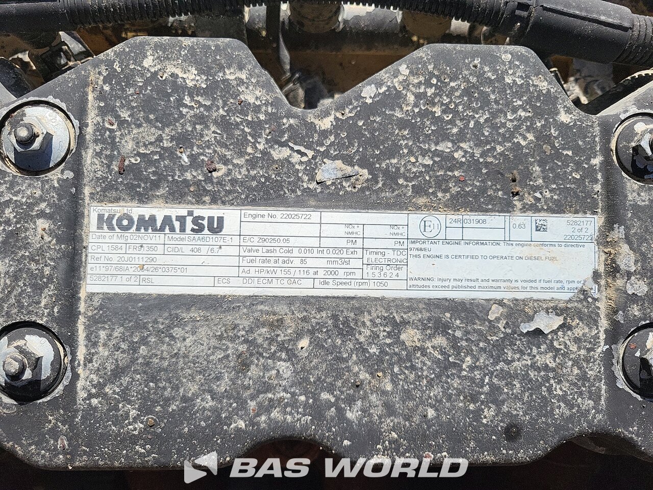 Other : Komatsu PW180 -7E0 Bager na kotače