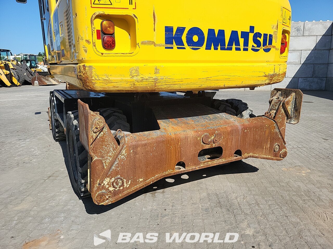 Other : Komatsu PW180 -7E0 Bager na kotače