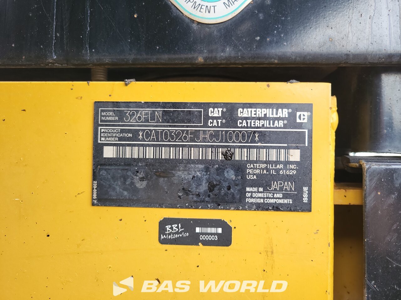 Other : Caterpillar 326 F LN Excavator pe șenile