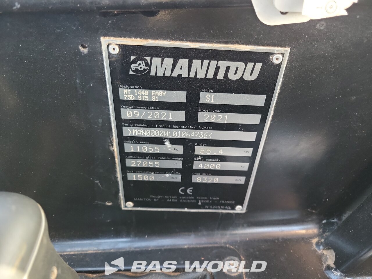 Other : Manitou MT1440 رافعة تلسكوبية
