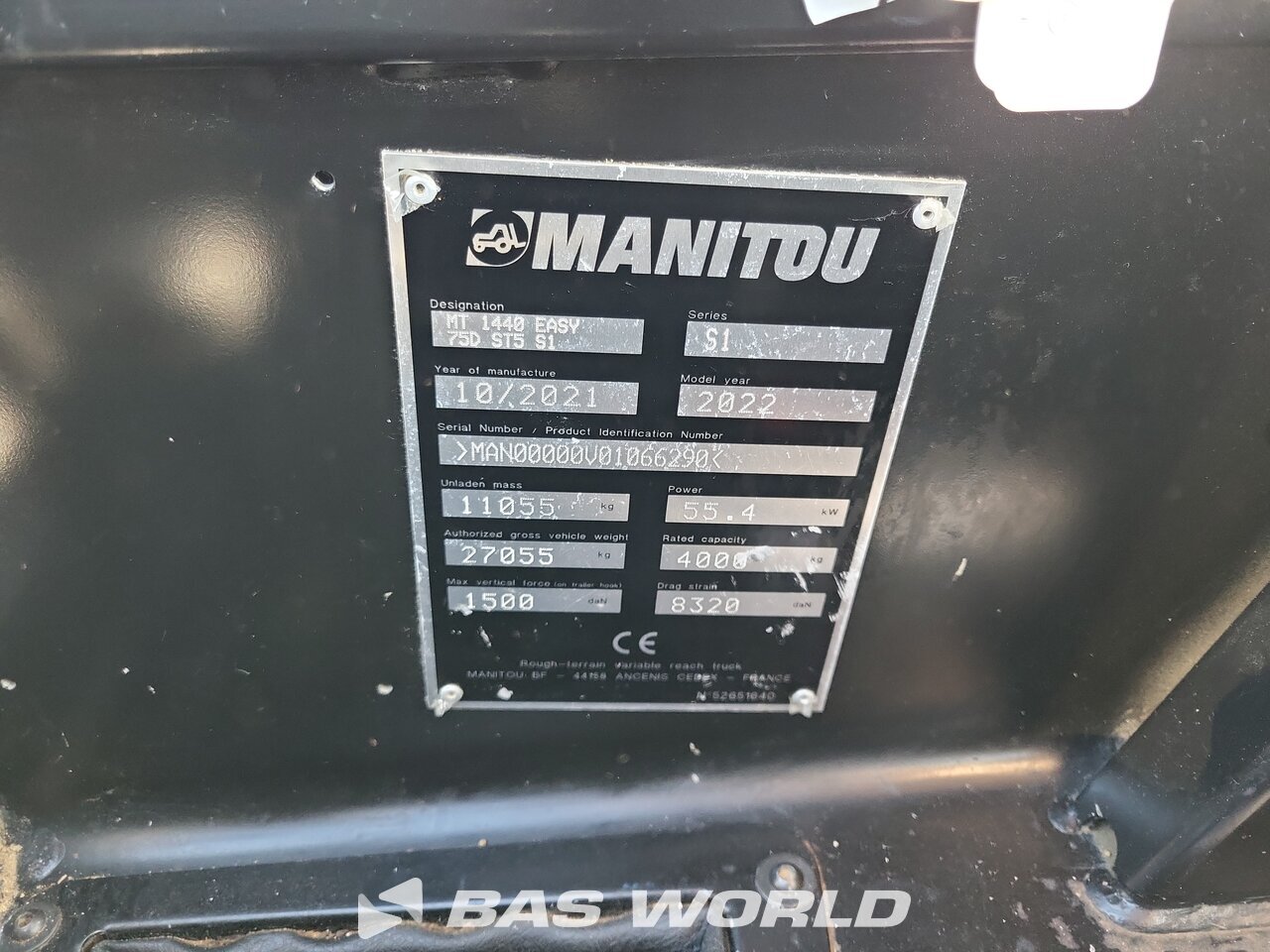 Other : Manitou MT1440 رافعة تلسكوبية