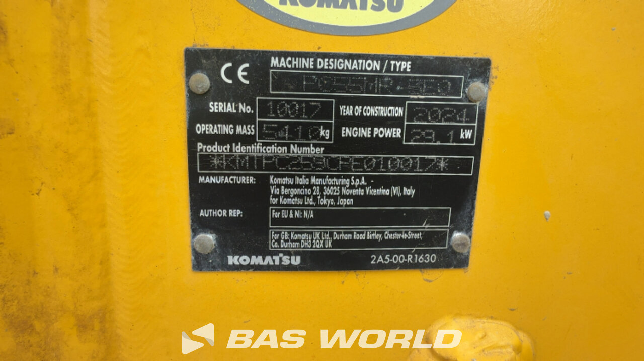 Other : Komatsu PC55 MR-5E0 Mini bager <10t