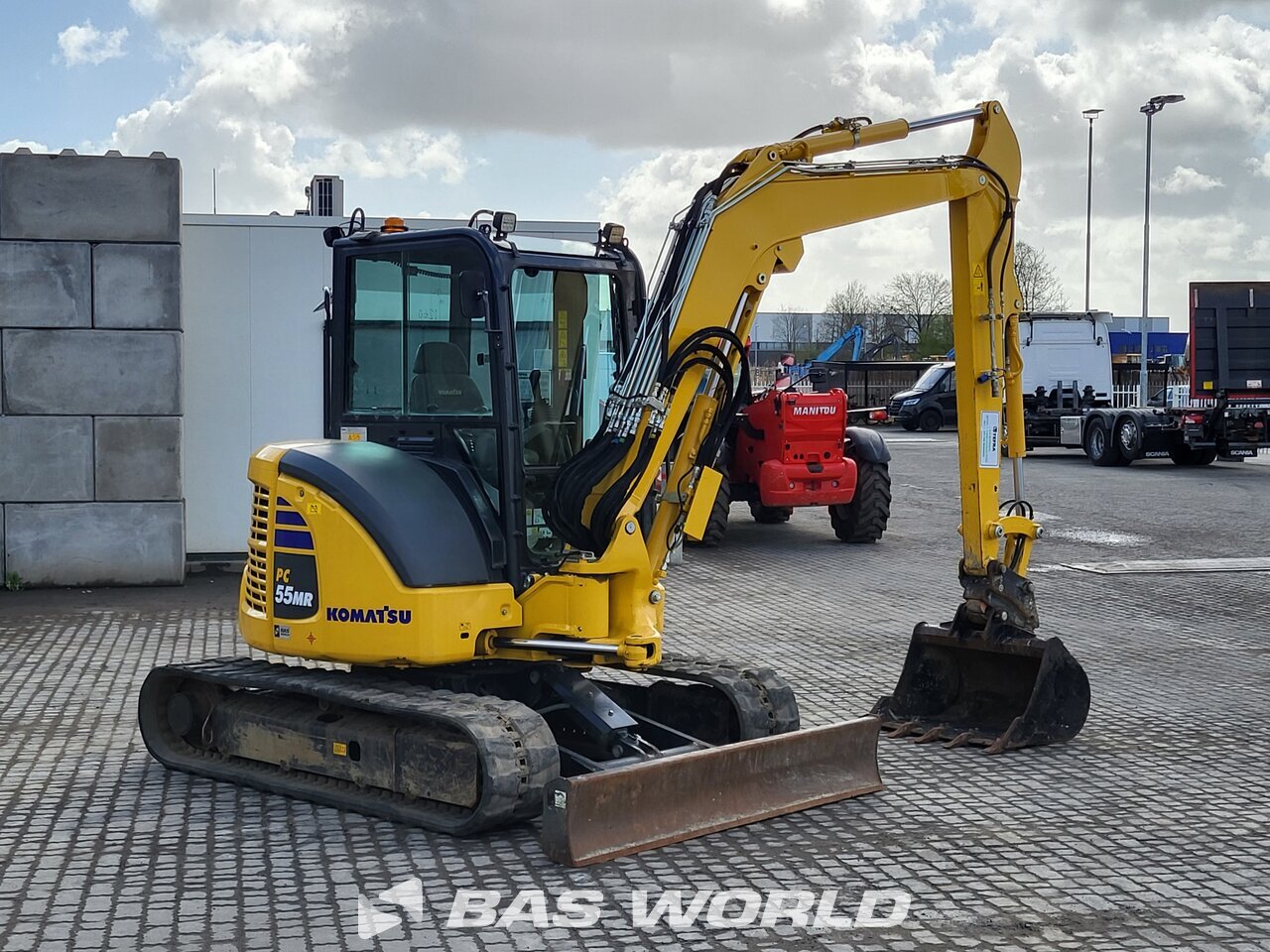Other : Komatsu PC55 MR-5EO حفارة صغيرة أقل من 10 طن (حفارات صغيرة)