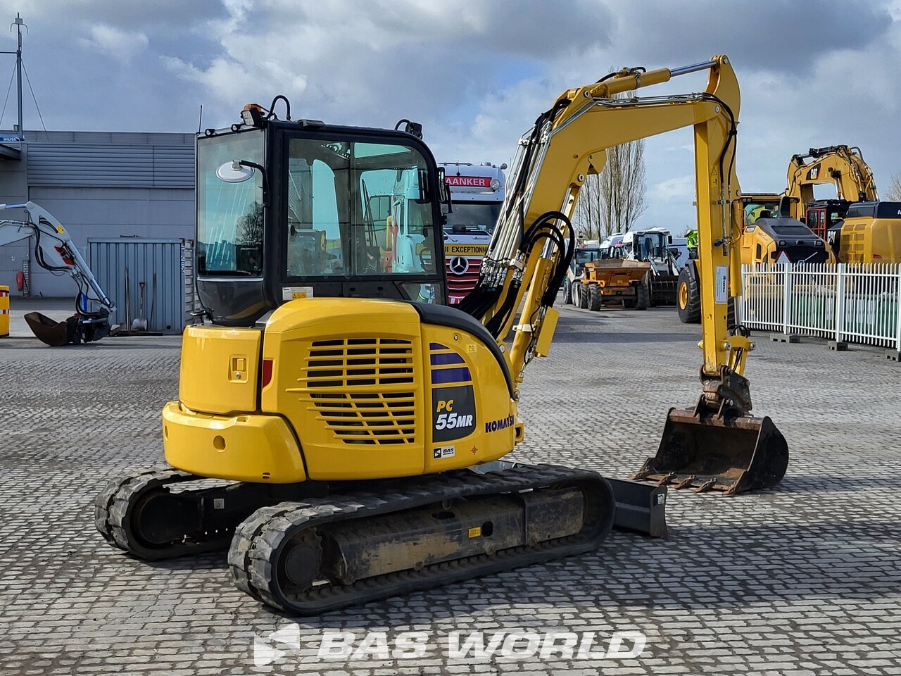 Other : Komatsu PC55 MR-5EO حفارة صغيرة أقل من 10 طن (حفارات صغيرة)