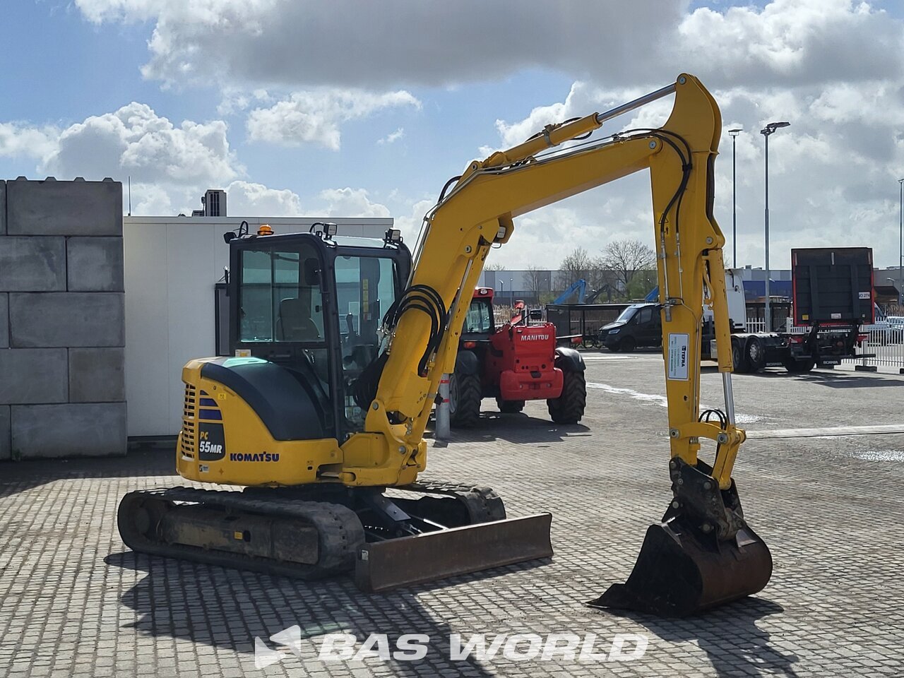 Other : Komatsu PC55 MR-5EO حفارة صغيرة أقل من 10 طن (حفارات صغيرة)