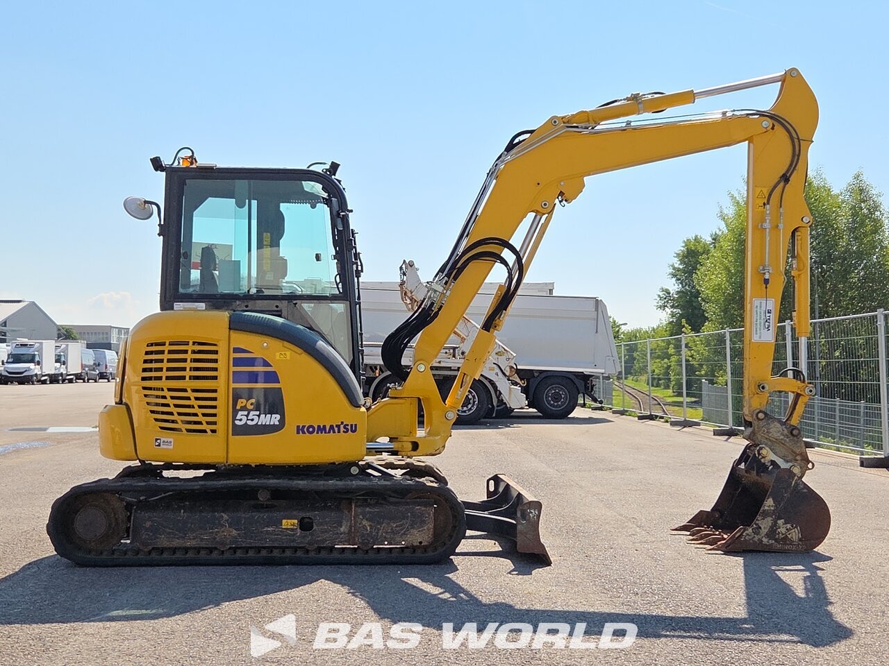 Other : Komatsu PC55 MR-5E0 Mini bager <10t