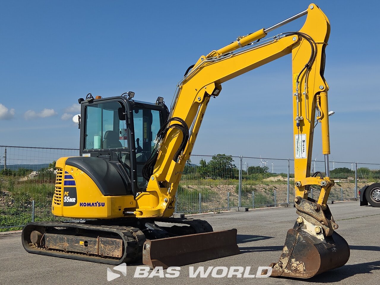 Other : Komatsu PC55 MR-5E0 Mini bager <10t