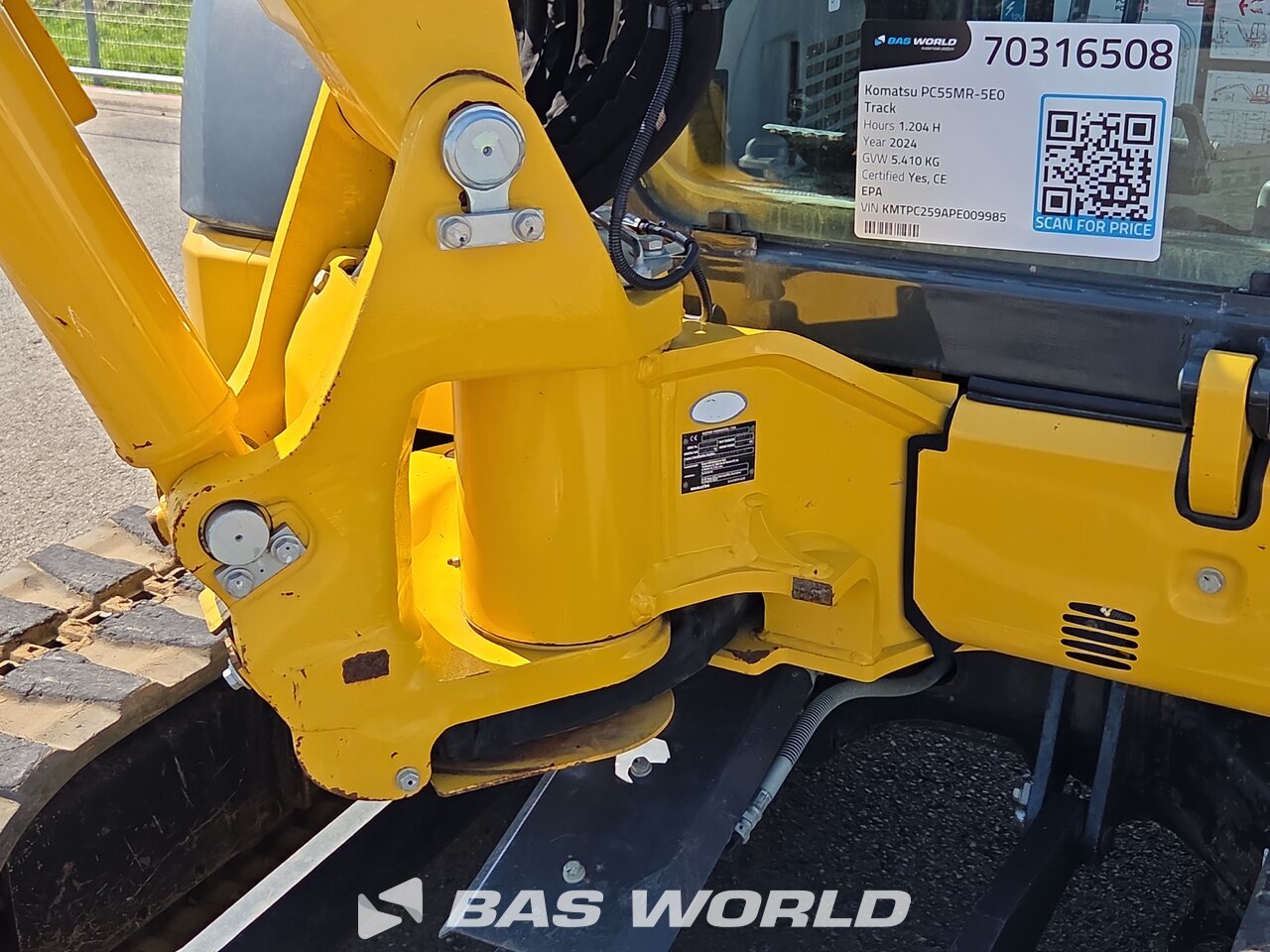 Other : Komatsu PC55 MR-5E0 Mini bager <10t