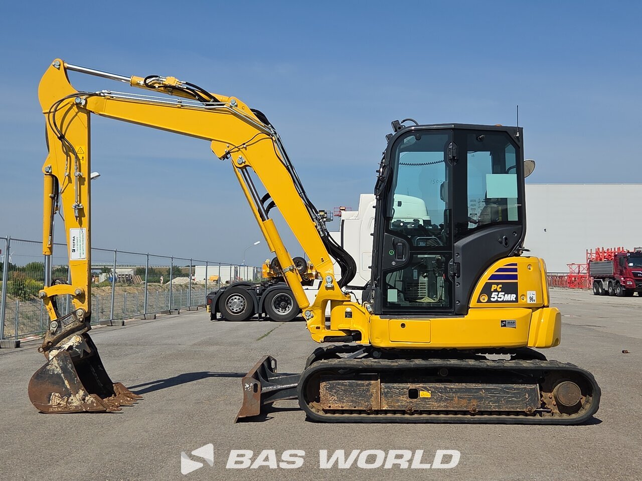 Other : Komatsu PC55 MR-5E0 Mini bager <10t