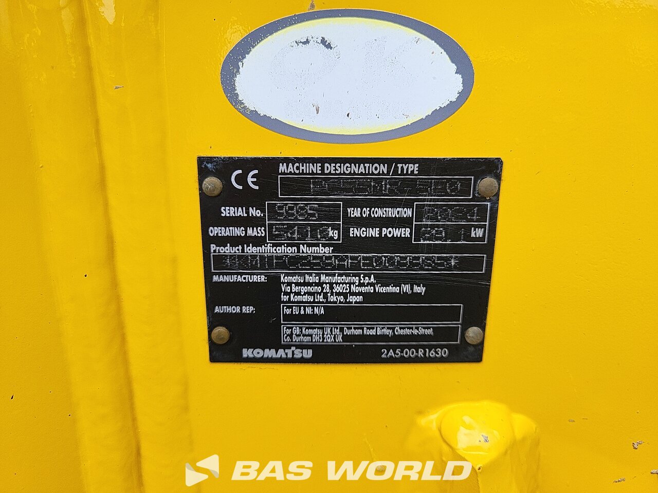 Other : Komatsu PC55 MR-5E0 Mini bager <10t
