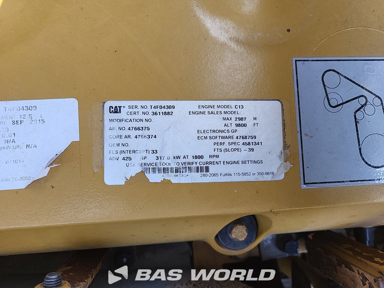 Other : Caterpillar 352 F Excavadora de cadenas