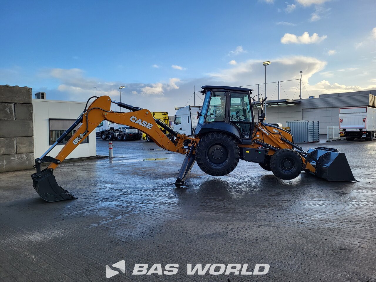 Other : Case 851 NX Gaffeltruck