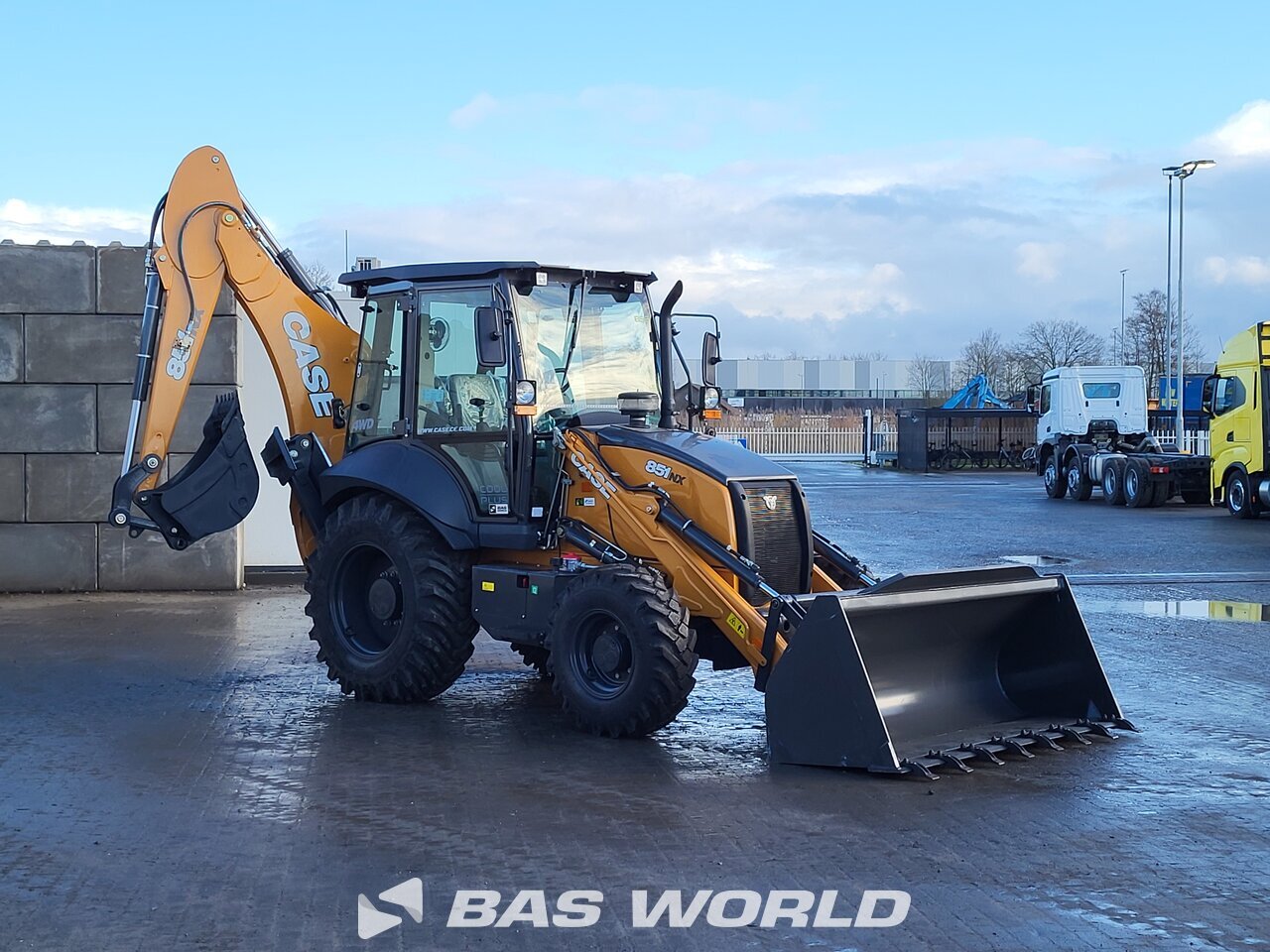Other : Case 851 NX Gaffeltruck