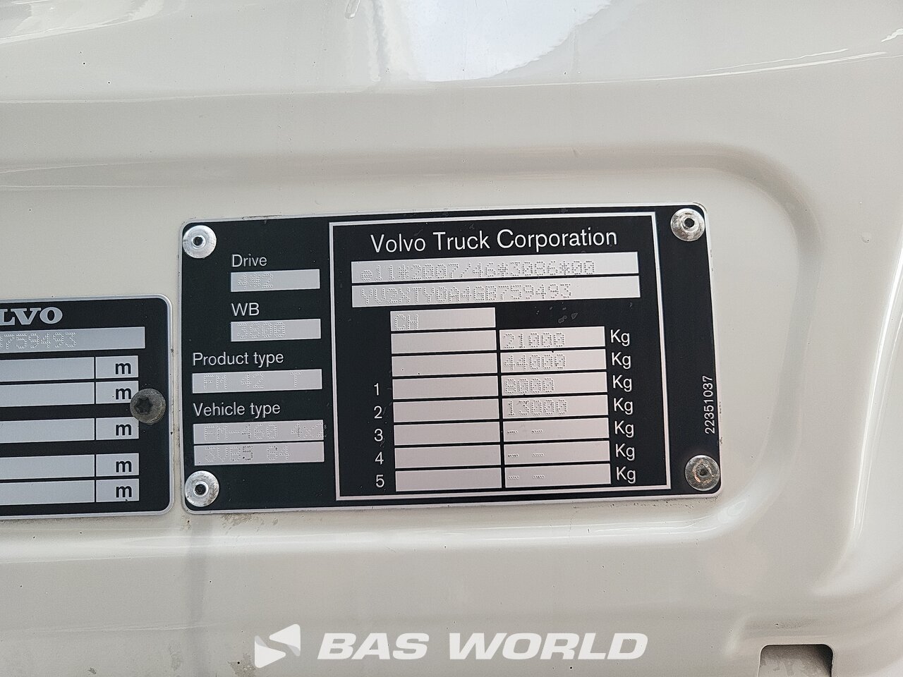 Other : Volvo FM 460 Cap tractor