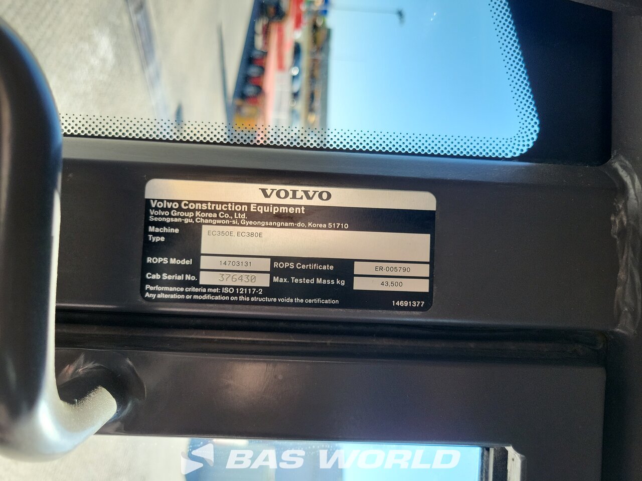 Other : Volvo EC380 E L Bæltegravere