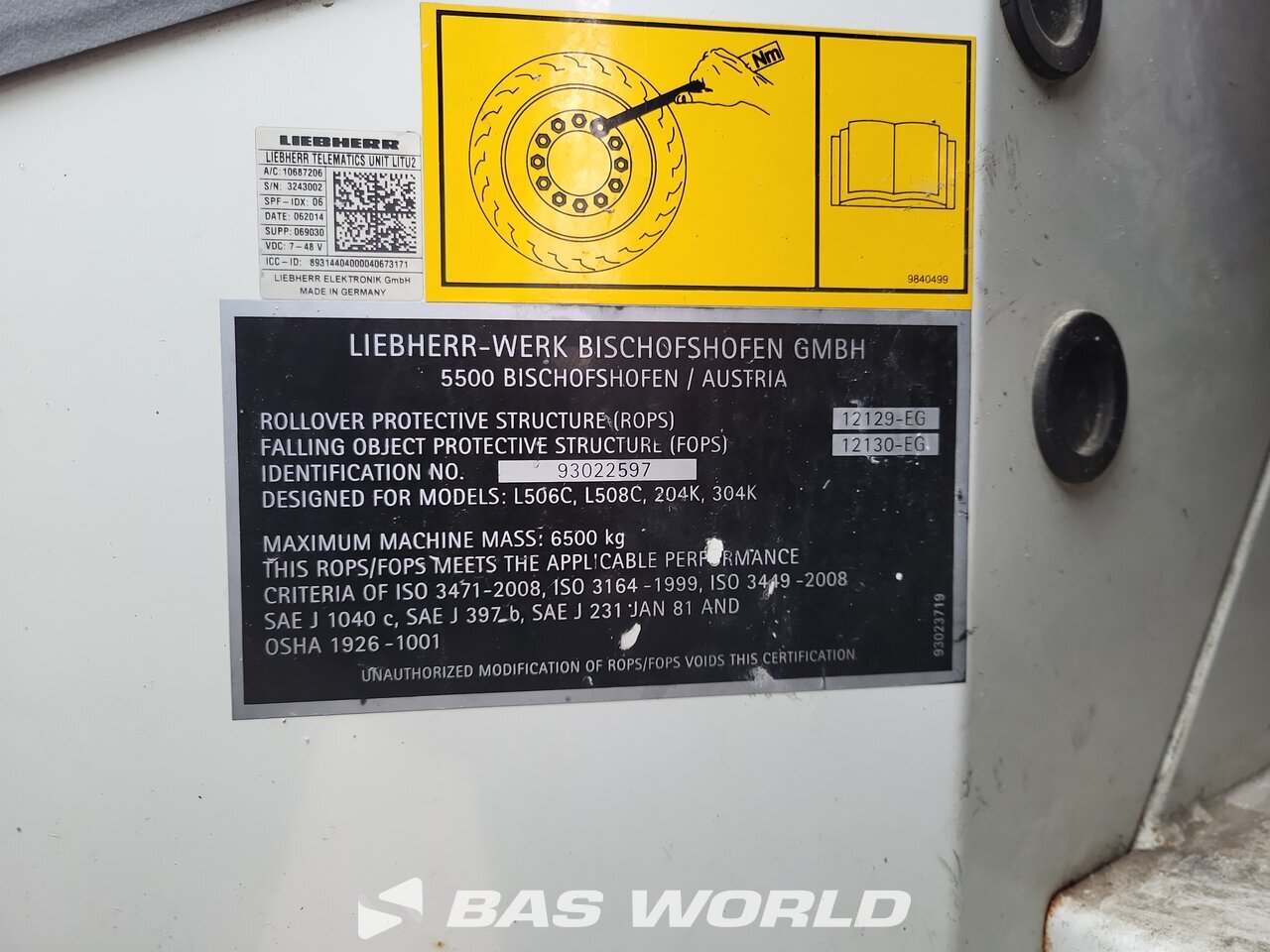 Other : Liebherr L506 C Колесен товарач