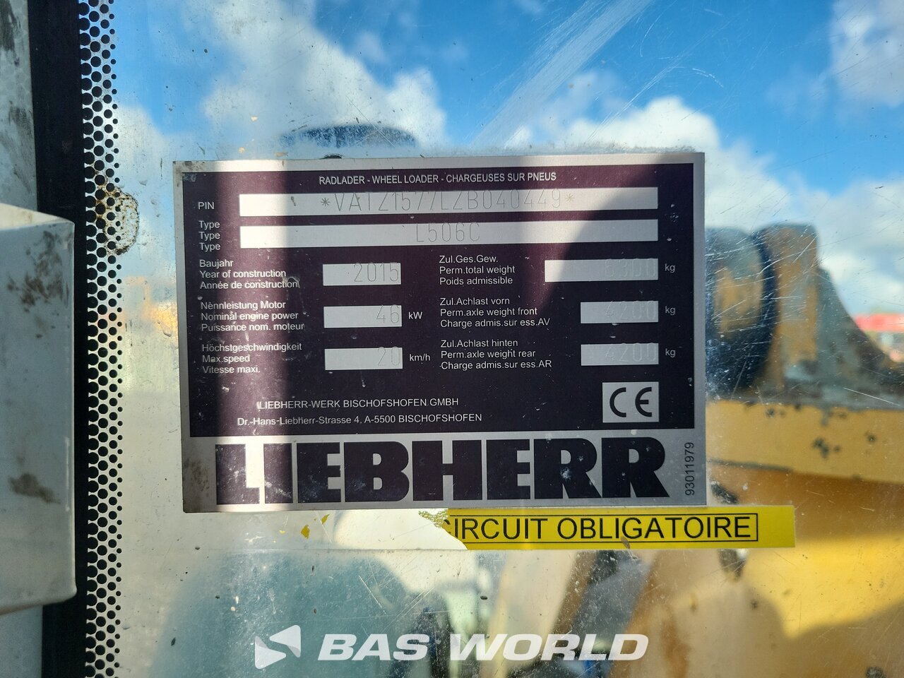 Other : Liebherr L506 C جرافات ذات عجلات