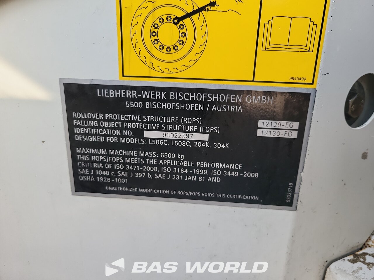 Other : Liebherr L506 C جرافات ذات عجلات
